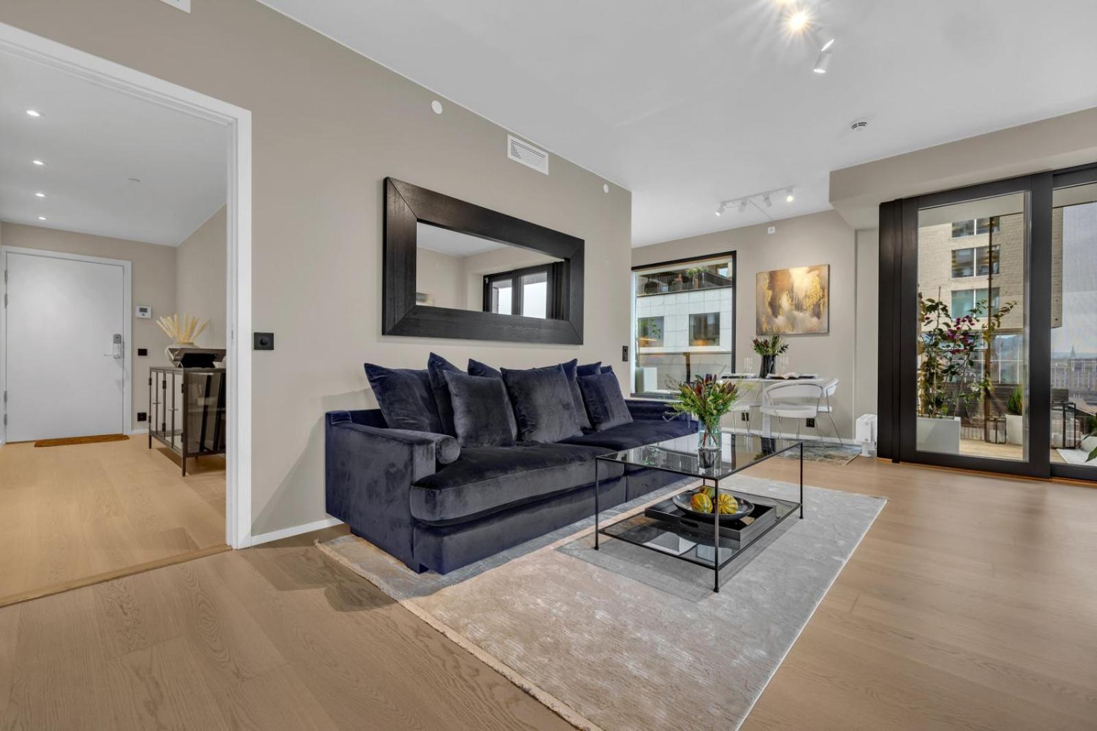 Apartmán Eksklusiv Modern Barcode Oslo Exteriér fotografie