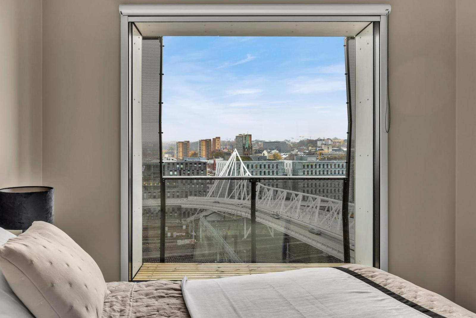 Apartmán Eksklusiv Modern Barcode Oslo Exteriér fotografie