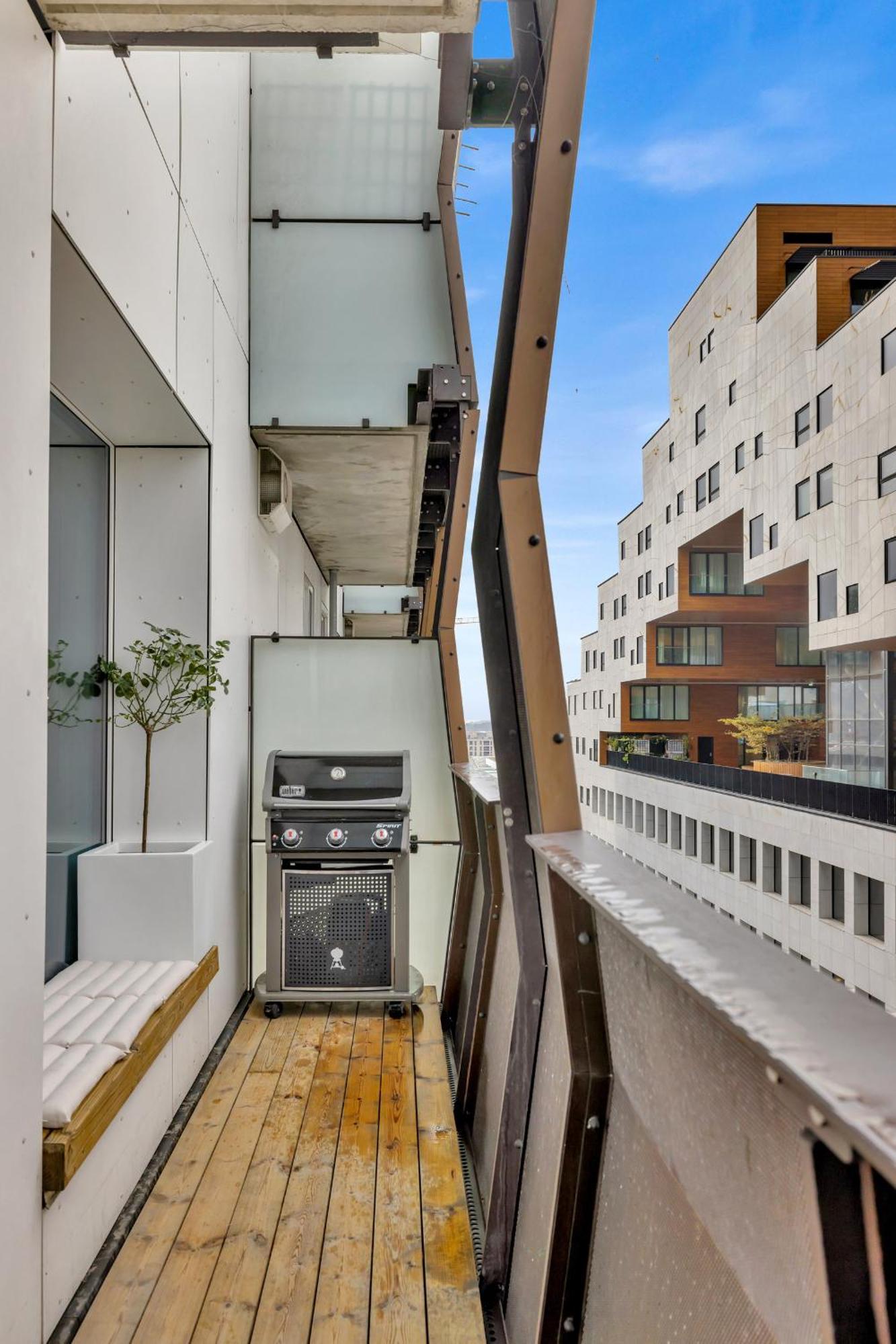 Apartmán Eksklusiv Modern Barcode Oslo Exteriér fotografie